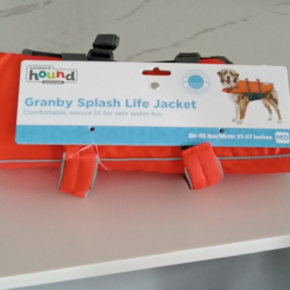 Outward Hound Orange Dog Safety Vest